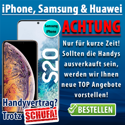 Handyvertrag trotz Hartz4 mit iPhone Samsung Huawei 100% Zusage?